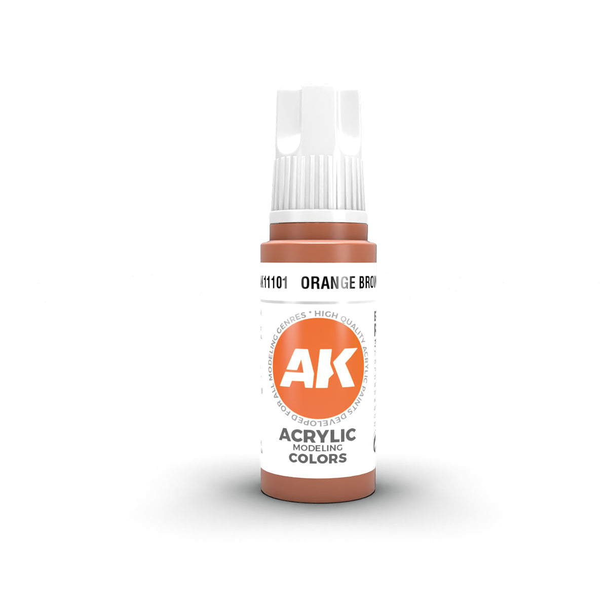AK INTERACTIVE Acrílicos 3Gen - General - Orange Brown