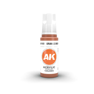 AK INTERACTIVE Acrílicos 3Gen - General - Orange Brown