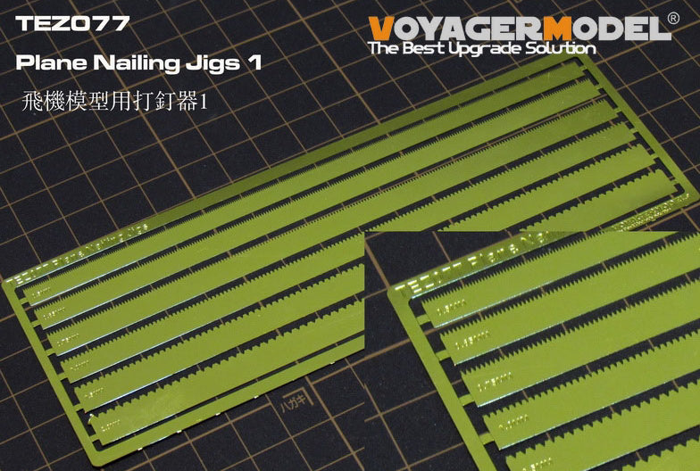 Reglas para ayudar a la perforación de agujeros en superficies de aviones de Voager Model referencia TEZ077