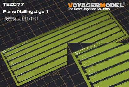 Reglas para ayudar a la perforación de agujeros en superficies de aviones de Voager Model referencia TEZ077