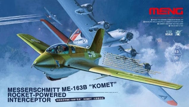 MENG (1/32) Messerschmitt Me-163B "Komet" Rocket-Powered Interceptor