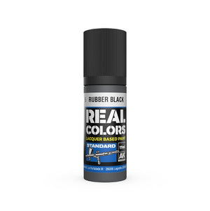 AK INTERACTIVE Real Color - Rubber Black (17ml)