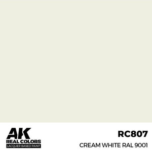 AK INTERACTIVE Real Color - Cream White RAL9001 (17ml)