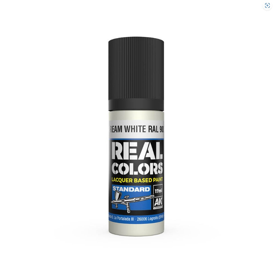 AK INTERACTIVE Real Color - Cream White RAL9001 (17ml)