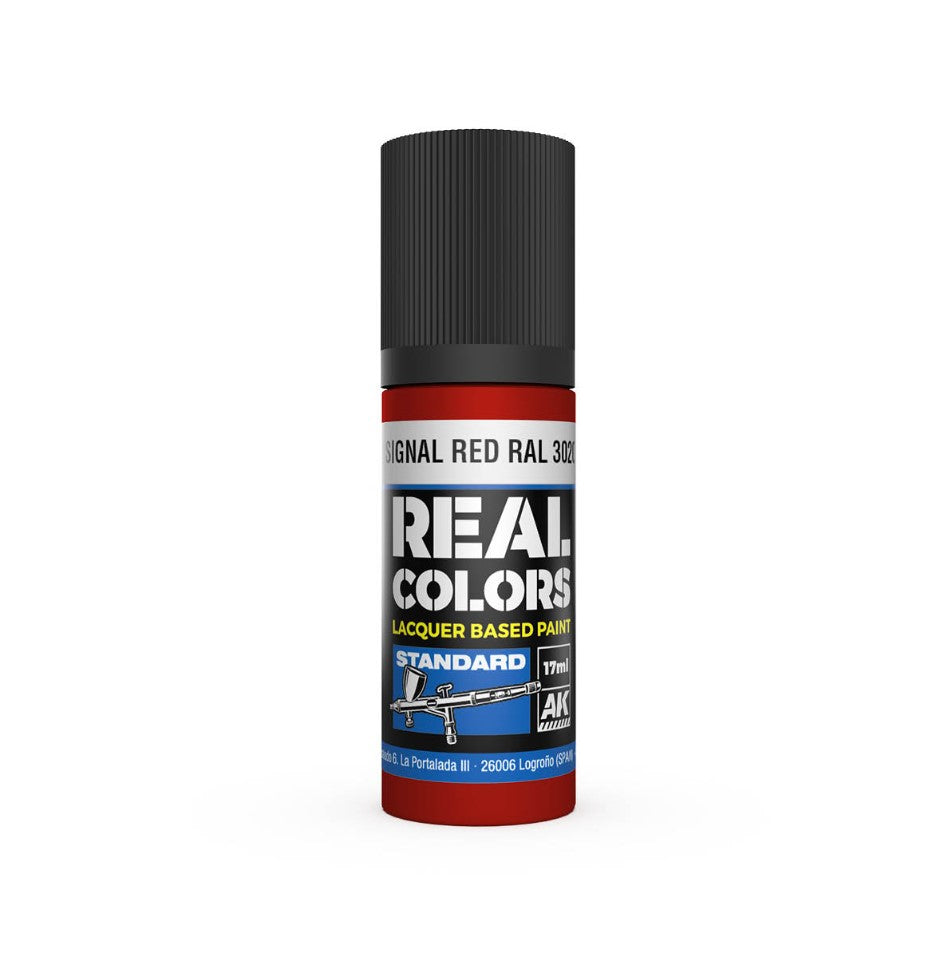 AK INTERACTIVE Real Color - Signal Red RAL3020 (17ml)