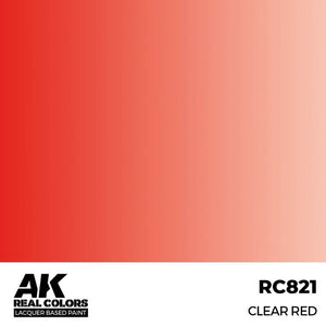 AK INTERACTIVE Real Color - Clear Red (17ml)