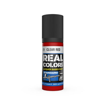 AK INTERACTIVE Real Color - Clear Red (17ml)