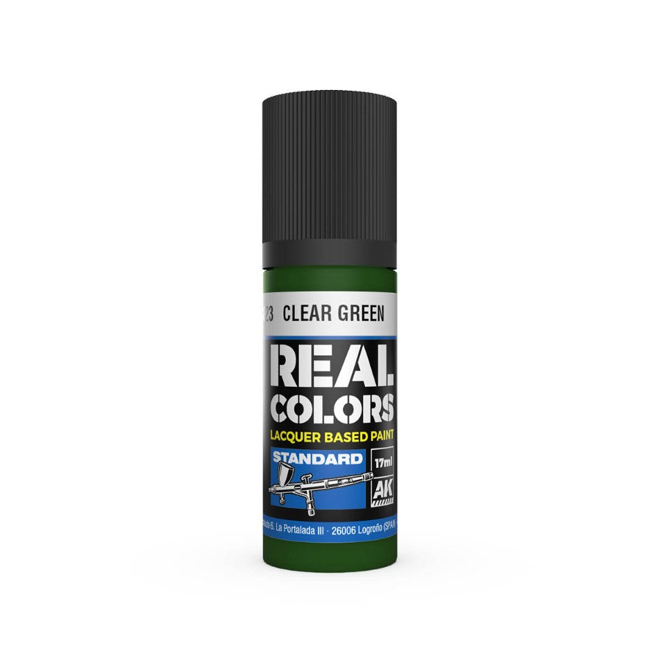 AK INTERACTIVE Real Color - Clear Green (17ml)