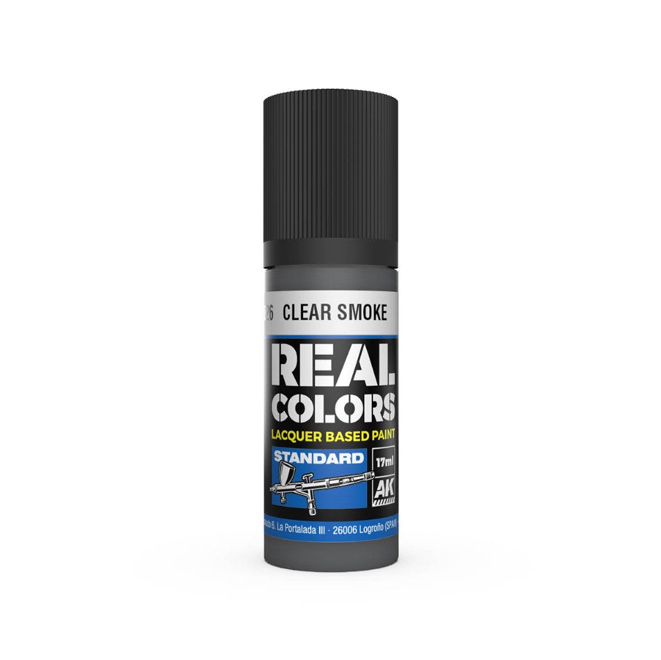 AK INTERACTIVE Real Color - Clear Smoke (17ml)