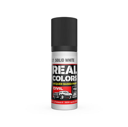 AK INTERACTIVE Real Color - Solid White (17ml)