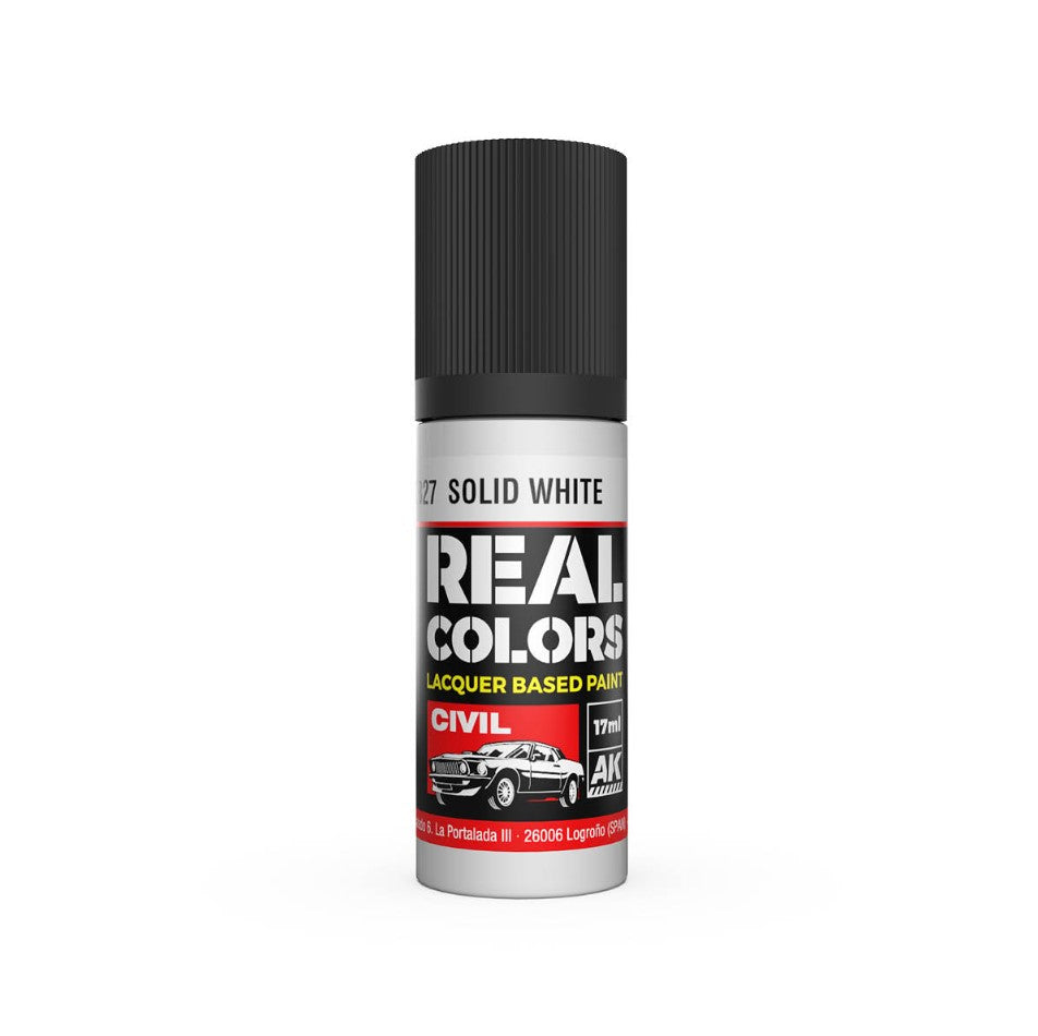 AK INTERACTIVE Real Color - Solid White (17ml)