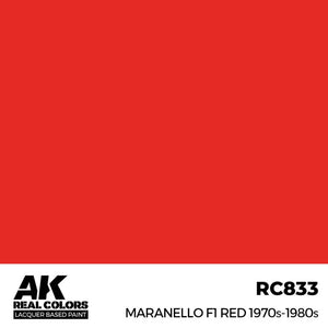 AK INTERACTIVE Real Color - Maranello F1 Red 1970s-1980s (17ml)