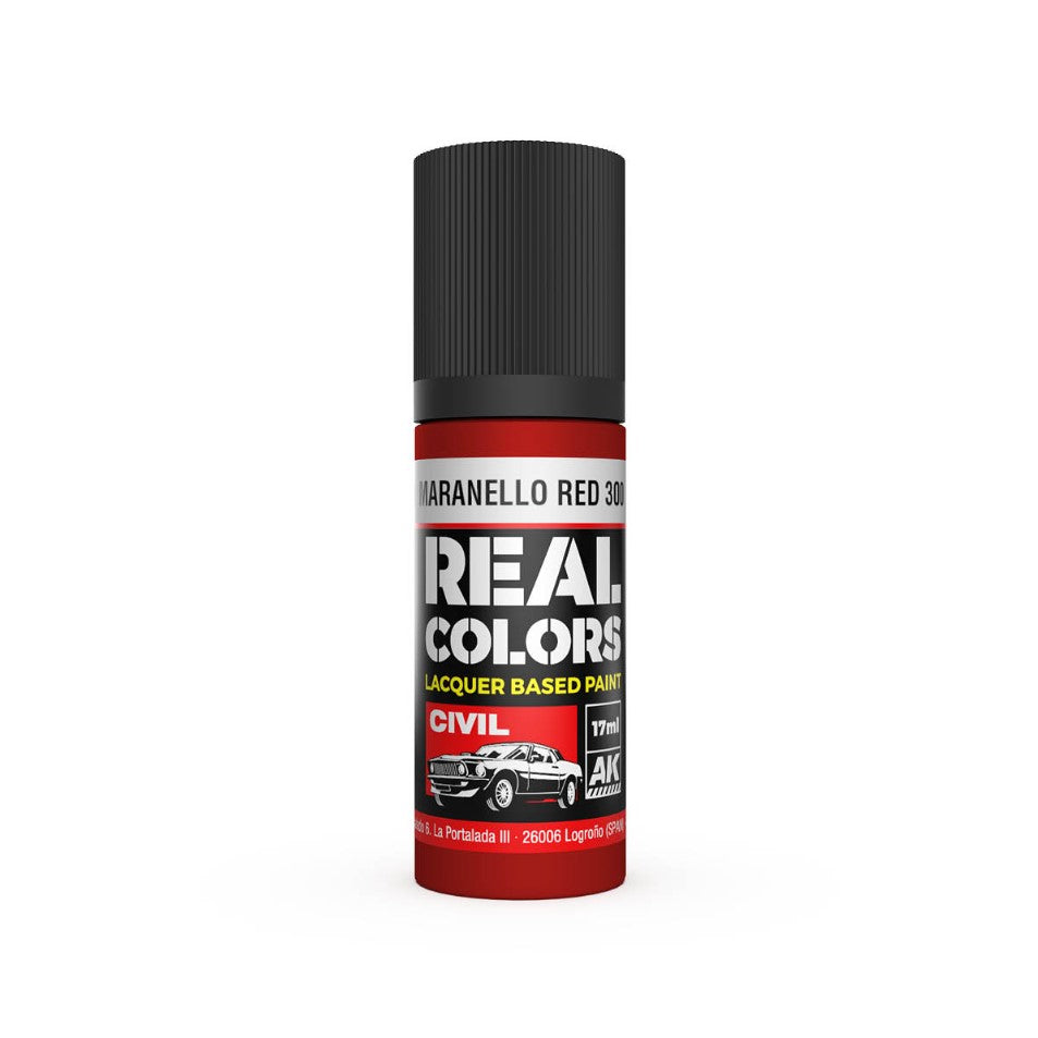 AK INTERACTIVE Real Color - Maranello Red 300 (17ml)