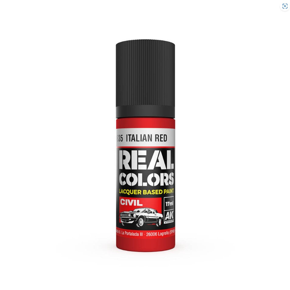 AK INTERACTIVE Real Color - Italian Red (17ml)