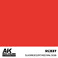 AK INTERACTIVE Real Color - Fluorescent Red RAL3026 (17ml)