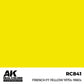 AK INTERACTIVE Real Color - French F1 Yellow 1970s-1980s (17ml)