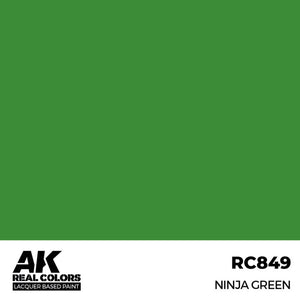 AK INTERACTIVE Real Color - Ninja Green (17ml)