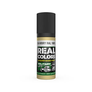 AK INTERACTIVE Real Color - Elfenbein-Ivory RAL1001 - Interior Color (17ml)