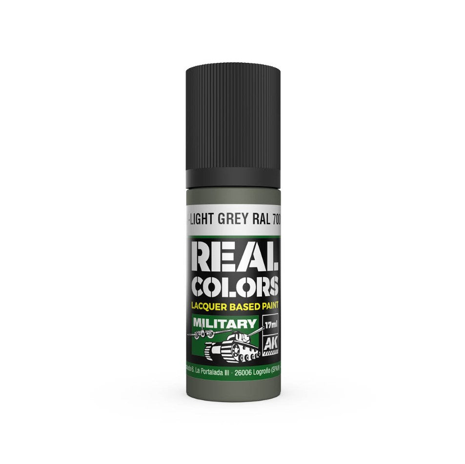 AK INTERACTIVE Real Color - Hellgrau-Light Grey RAL7009 - Interior Color (17ml)
