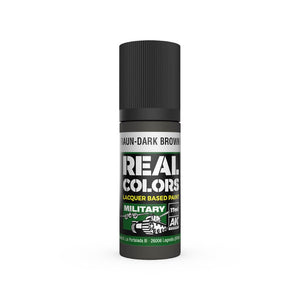 AK INTERACTIVE Real Color - Dunkelbraun-Dark Brown RAL7017 (17ml)