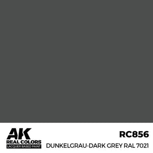 AK INTERACTIVE Real Color - Dunkelgrau-Dark Grey RAL7021 (17ml)