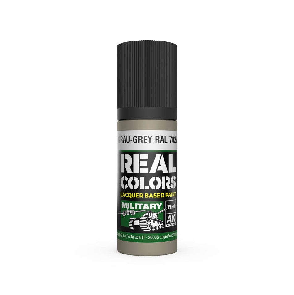 AK INTERACTIVE Real Color - Grau-Grey RAL7027 (17ml)