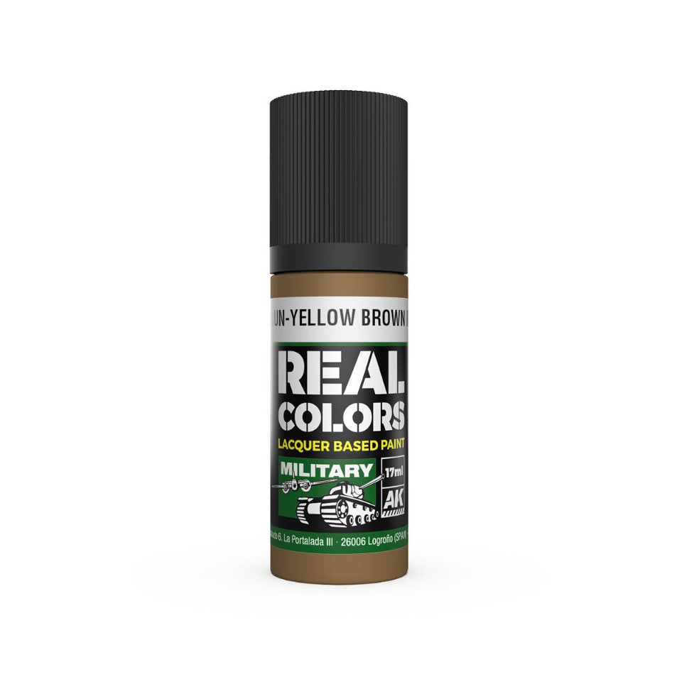 AK INTERACTIVE Real Color - Gelbbraun-Yellow Brown RAL8000 (17ml)