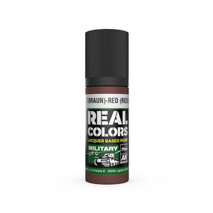 AK INTERACTIVE Real Color - Rot (Rotbraun)-Red Brown RAL8013 (17ml)
