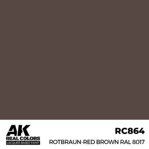 AK INTERACTIVE Real Color - Rotbraun-Red Brown RAL8017 (17ml)