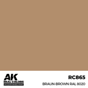 AK INTERACTIVE Real Color - Braun-Brown RAL8020 (17ml)