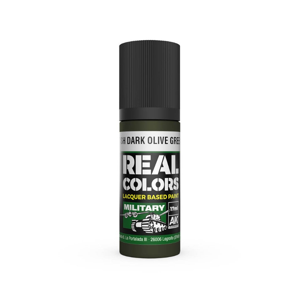 AK INTERACTIVE Real Color - British Dark Olive Green PFI (17ml)