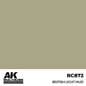 AK INTERACTIVE Real Color - British Light Mud (17ml)