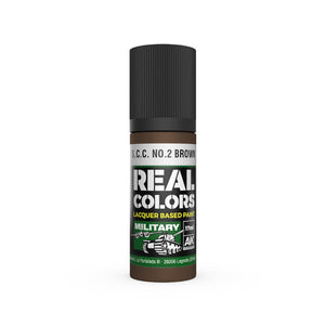 AK INTERACTIVE Real Color - S.C.C. No.2 Brown (17ml)