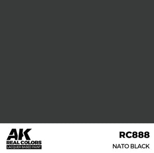 AK INTERACTIVE Real Color - NATO Black (17ml)