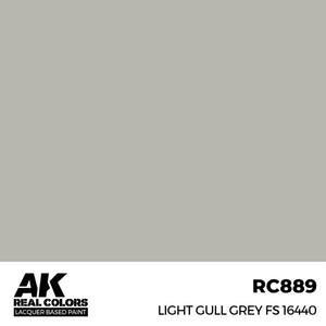 AK INTERACTIVE Real Color - Light Gull Grey FS16440 (17ml)