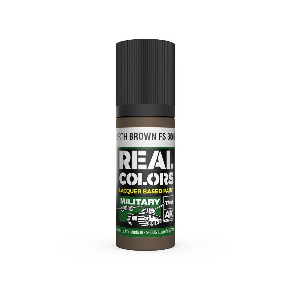 AK INTERACTIVE Real Color - Earth Brown FS 30099 (17ml)