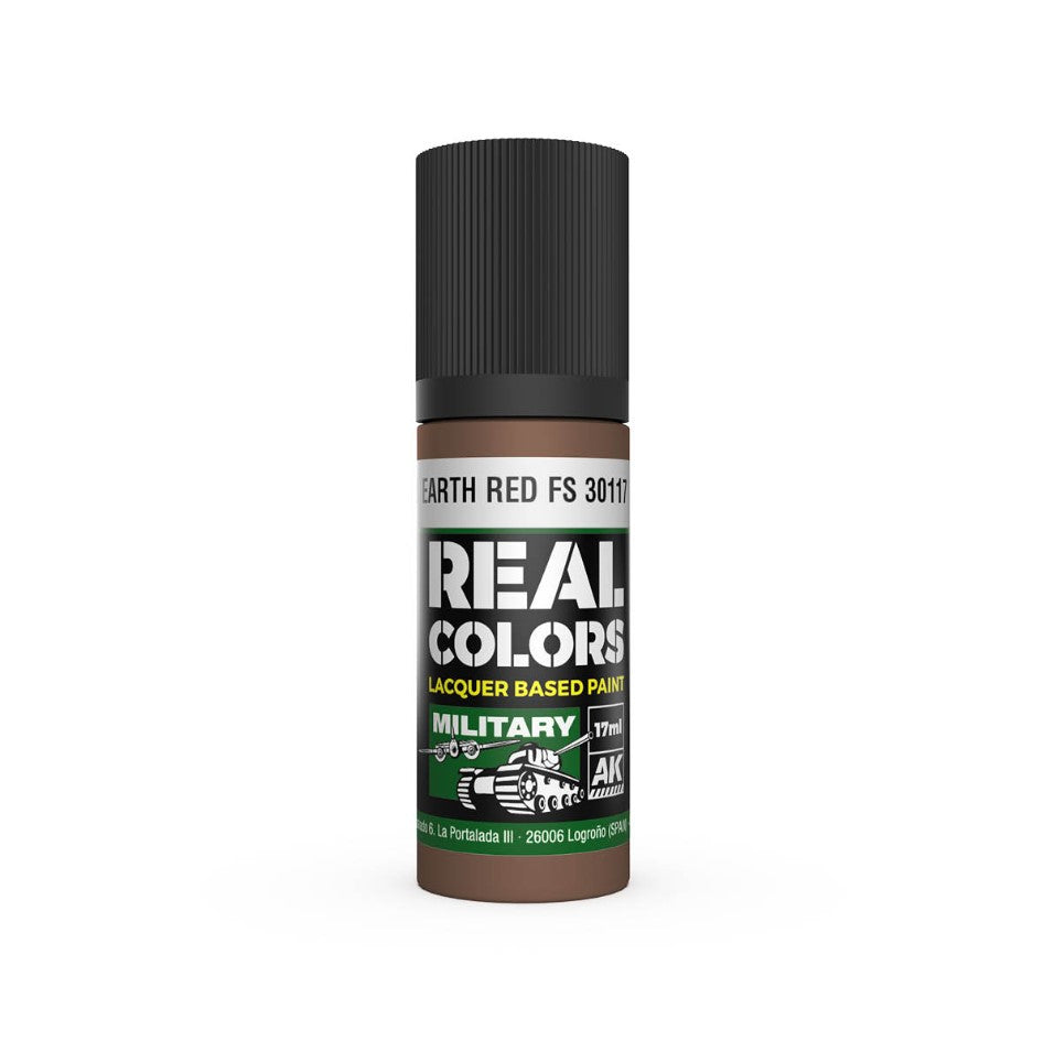 AK INTERACTIVE Real Color - Earth Red FS 30117 (17ml)