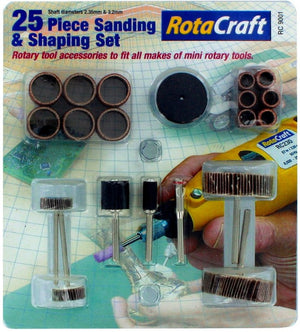 MODELCRAFT Rotacraft 25 pieces Sanding and Shapping set