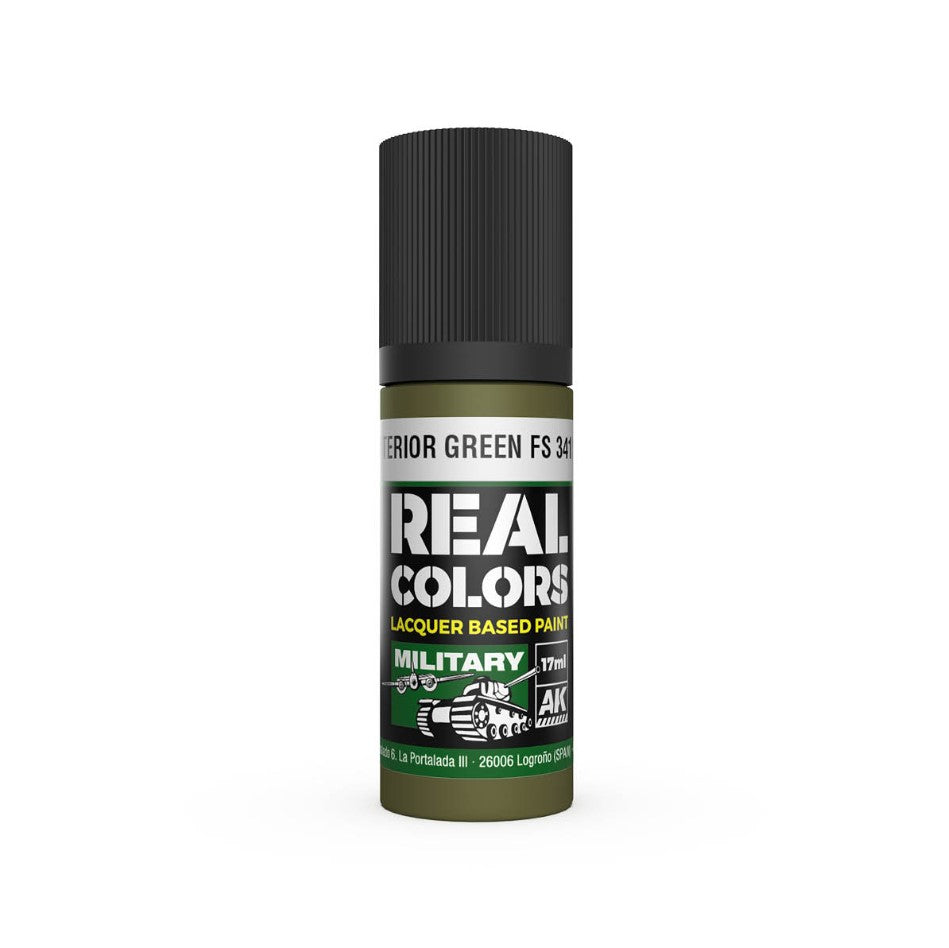 AK INTERACTIVE Real Color - Interior Green FS 34151 (17ml)