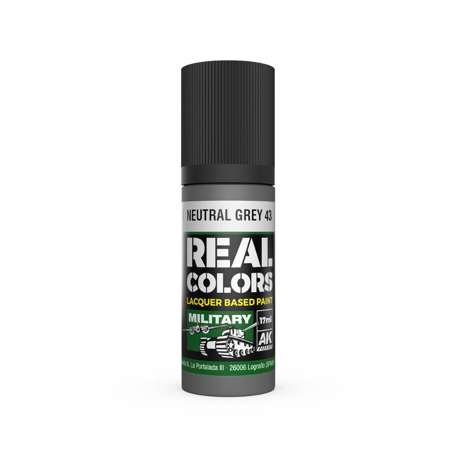 AK INTERACTIVE Real Color - Neutral Grey 43 (17ml)