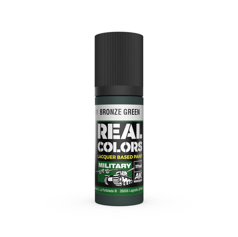 AK INTERACTIVE Real Color - Bronze Green (17ml)