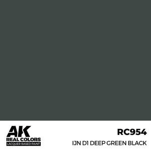 AK INTERACTIVE Real Color - IJN D1 Deep Green Black