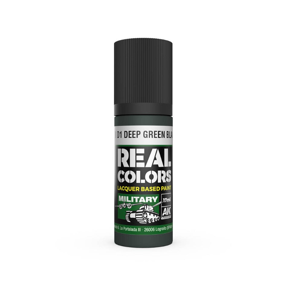 AK INTERACTIVE Real Color - IJN D1 Deep Green Black
