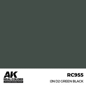 AK INTERACTIVE Real Color - IJN D2 Green Black