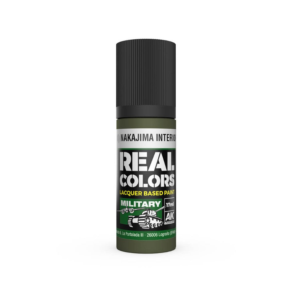 AK INTERACTIVE Real Color - IJN M3(N) Nakajima Interior Green