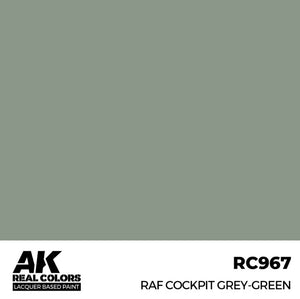 AK INTERACTIVE Real Color - RAF Cockpit Grey-Green