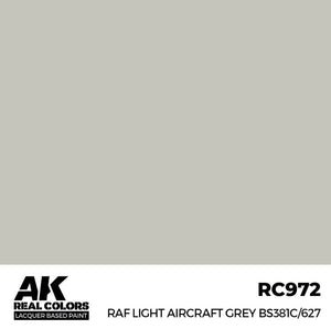 AK INTERACTIVE Real Color - RAF Light Aircraft Grey BS381C/627