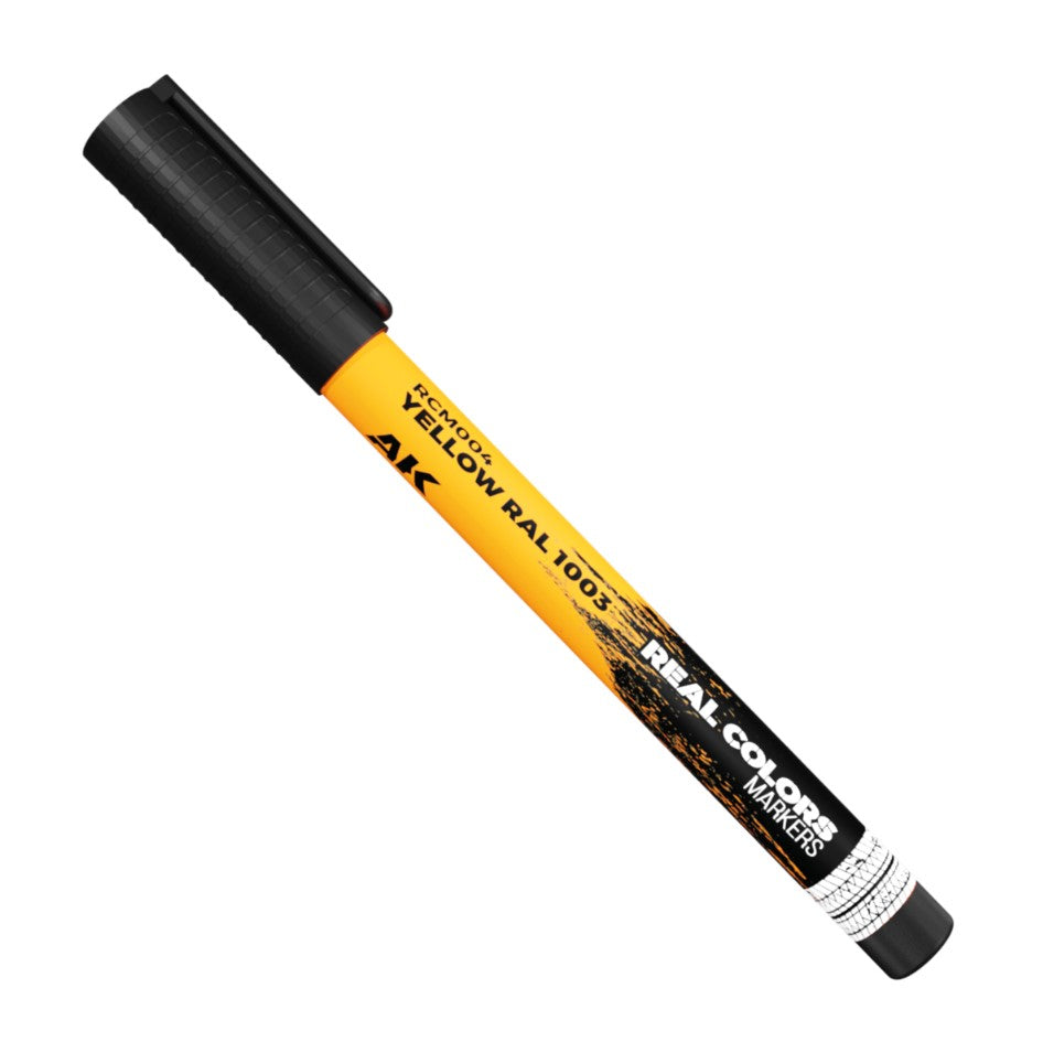 Marqueurs AK INTERACTIVE Real Colors - Jaune RAL1003