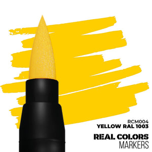 AK INTERACTIVE Real Colors Markers - Yellow RAL1003