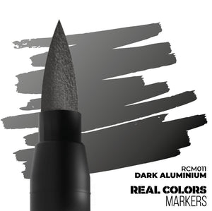 AK INTERACTIVE Real Colors Markers - Dark Aluminium
